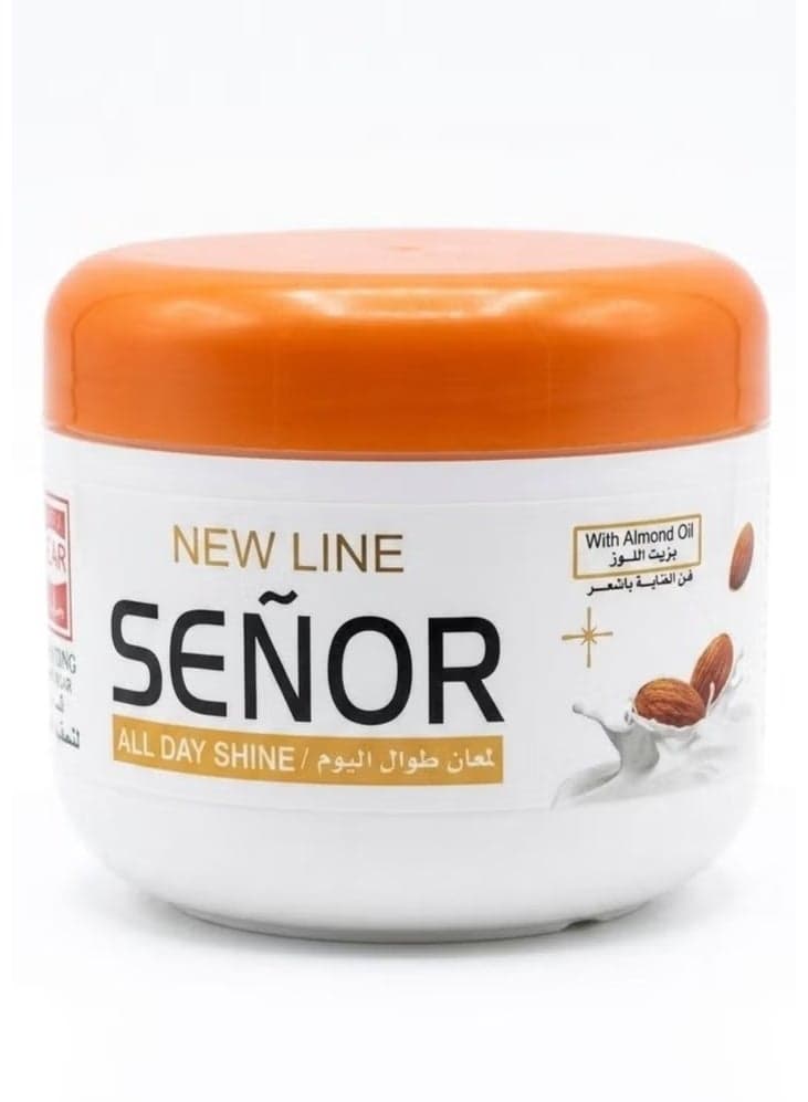 Senor Styling Hair Cream All Day Shine With Almond Oil 200 g Creams, Gels & Lotions