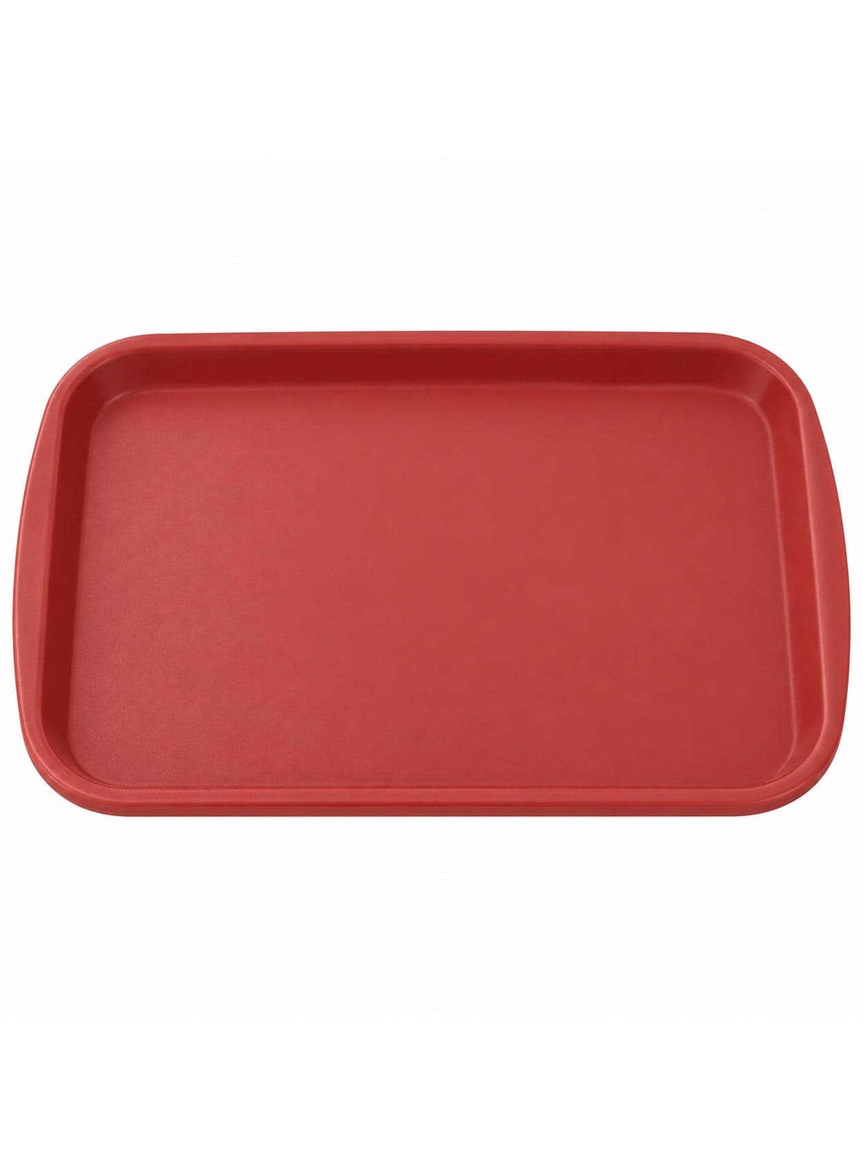 Favilla Plastic Serving Tray with Side Handles – Multipurpose Food and Drinks Serving Tray – Lightweight and Easy to Clean – Assorted Colors (5)