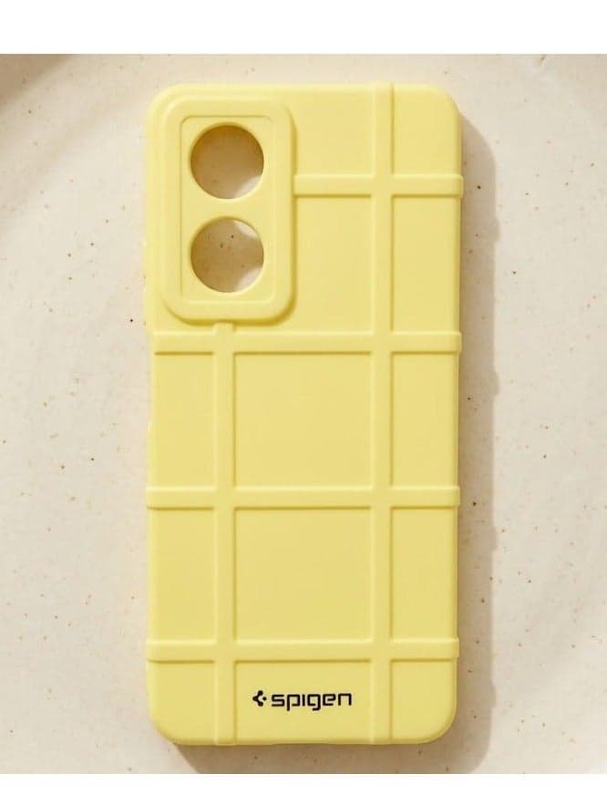 Silicone Back Phone Protection Cover For Oppo A58 - Yellow Cases & Covers
