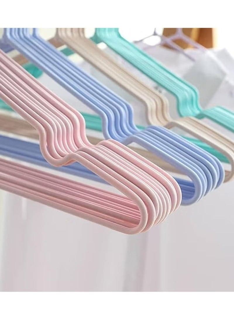 10 Clothes Hangers – Durable, Sleek, and Rust-Resistant! Closet Clothes Hangers (٢)