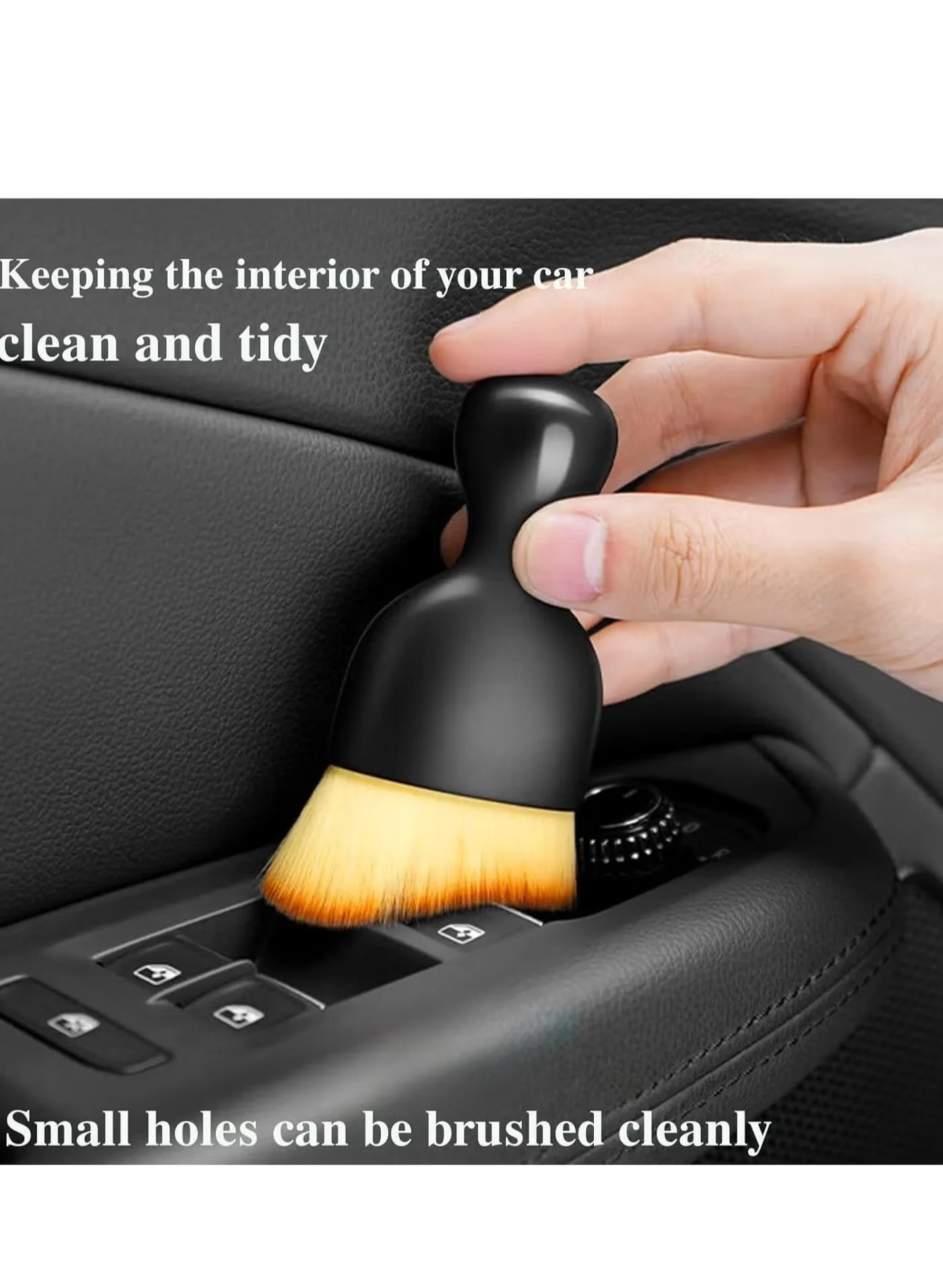 Ultra Soft Car Interior Dust Sweeping Brush – Scratch-Free Detailing Brush Set for Ultimate Interior Cleaning (2)
