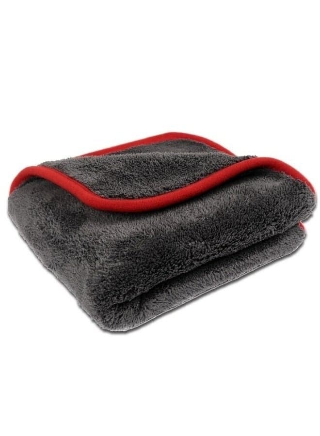 Professional Premium Microfiber Car Drying Towel, Ultra-Absorbent with Twisted Loop Technology, Streak & Scratch Free Drying for Cars 40*40cm (Grey) Cleaning Cloths (٦)