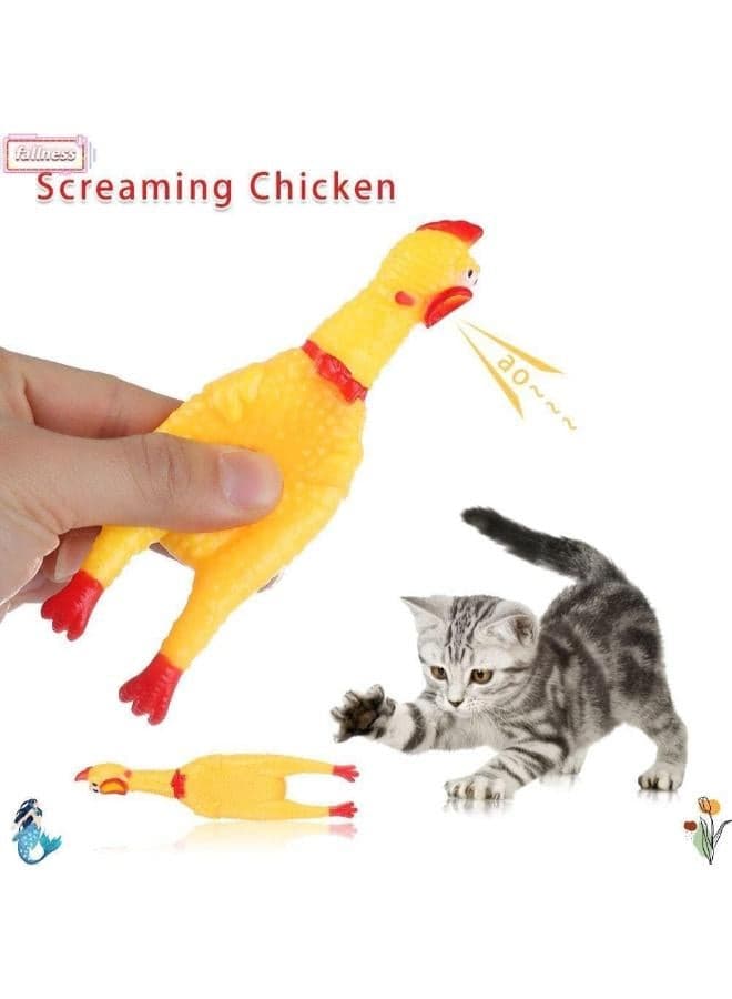Screaming Chicken Squishy Stress Relief Toy (4)
