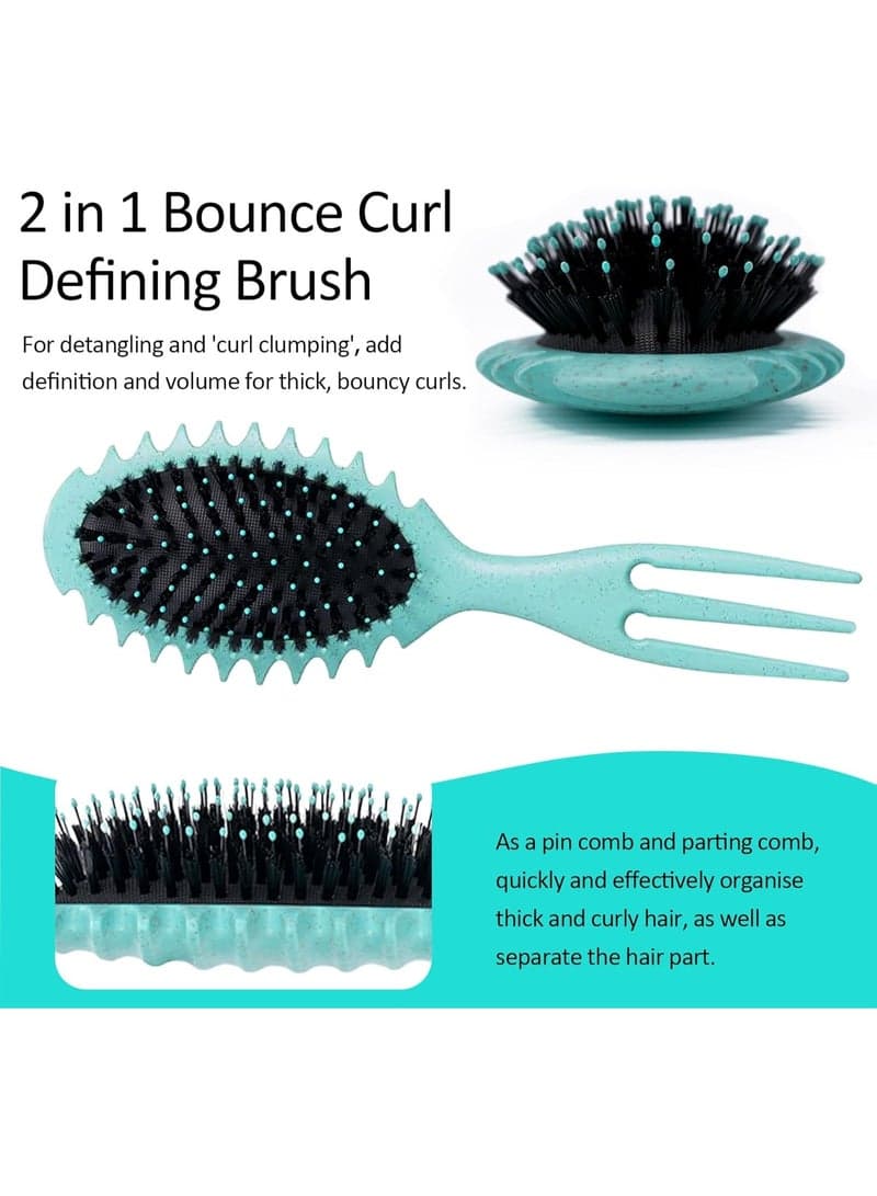 Curly Hair Brush – Curl Defining Brush for Detangling, Shaping & Defining Curls, Wet & Dry Hair, Less Pulling, for Women & Men (3)