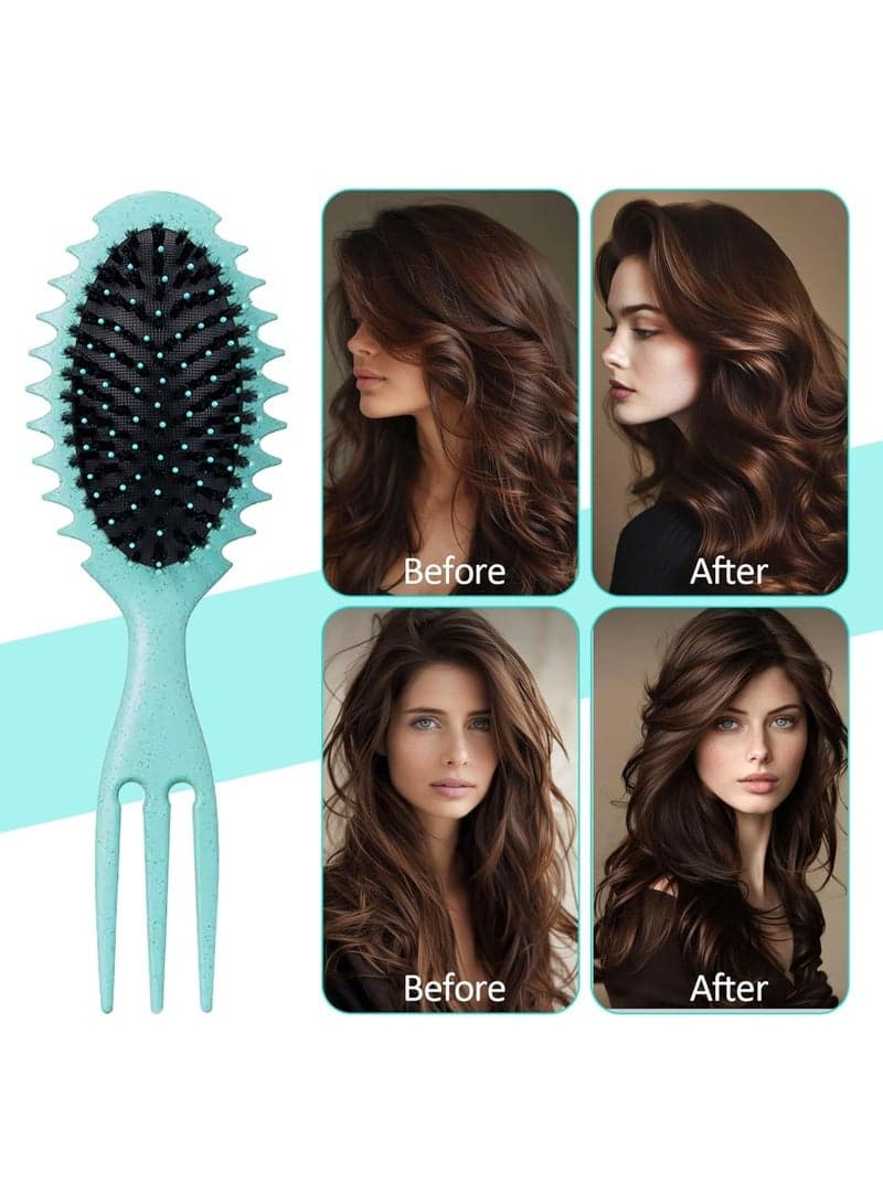 Curly Hair Brush – Curl Defining Brush for Detangling, Shaping & Defining Curls, Wet & Dry Hair, Less Pulling, for Women & Men (5)