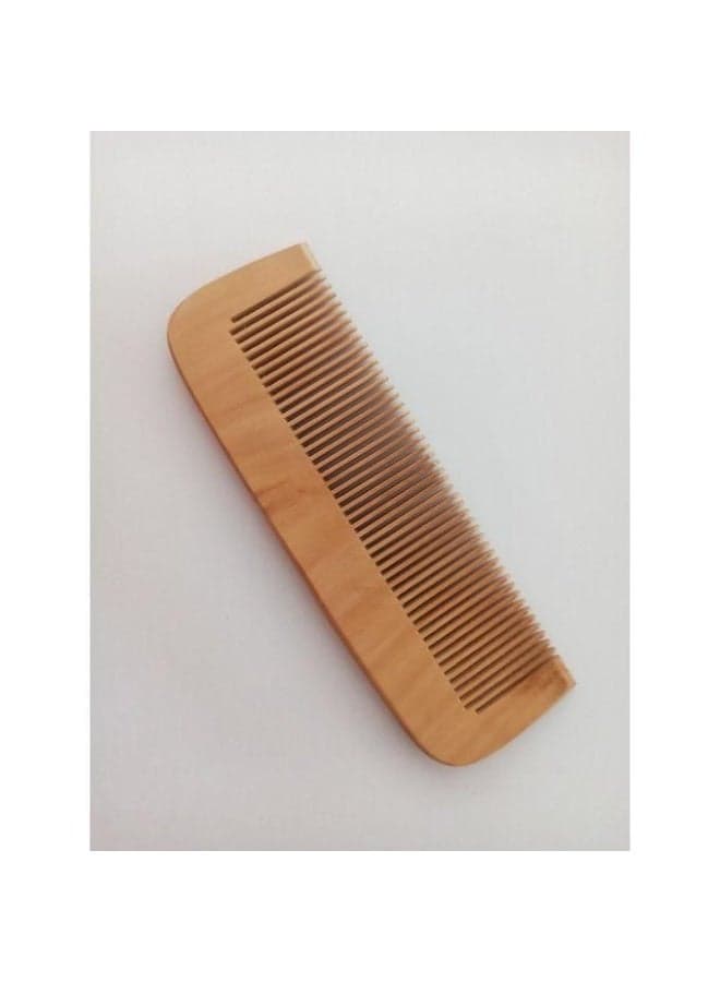 Natural Wood Comb - Sandalwood for hair care stimulates blood circulation, detangles hair, promotes hair growth and reduces hair loss (٤)
