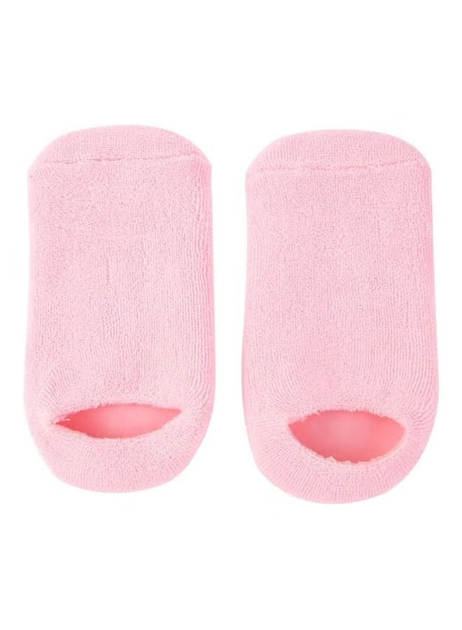 Moisturizing Treatment Gel Spa Socks Pink Hand & Foot Treatment (٤)