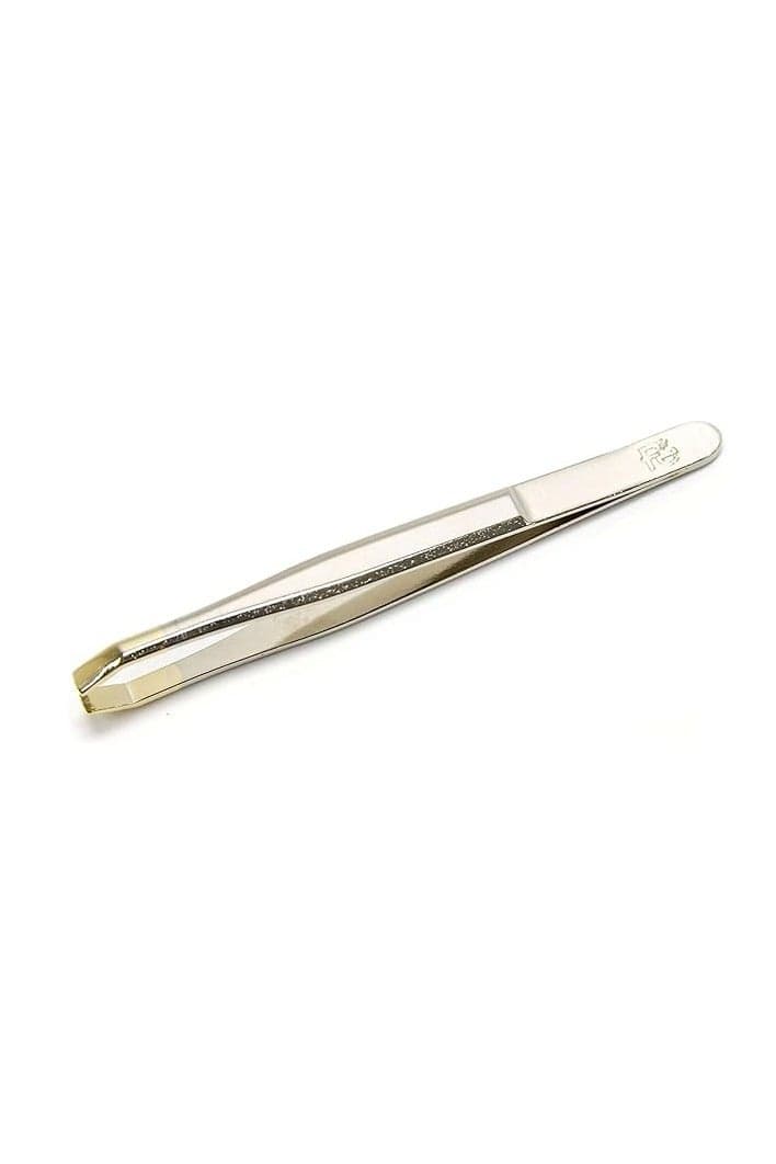 Motif Tweezer Golden plated Straight Tip