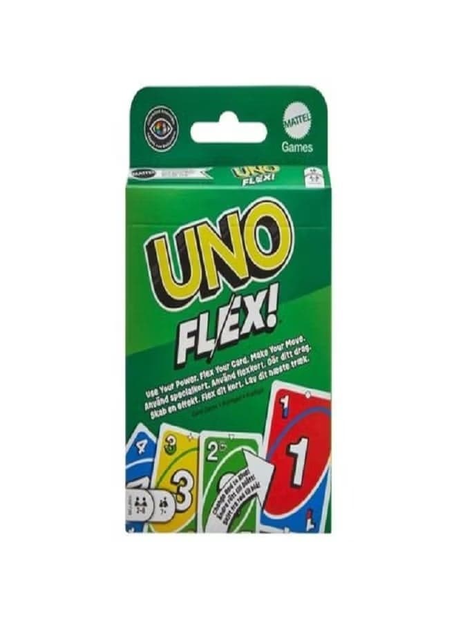 ( UNO) Flex Card Game Fun Games for Adult and Party Game Night