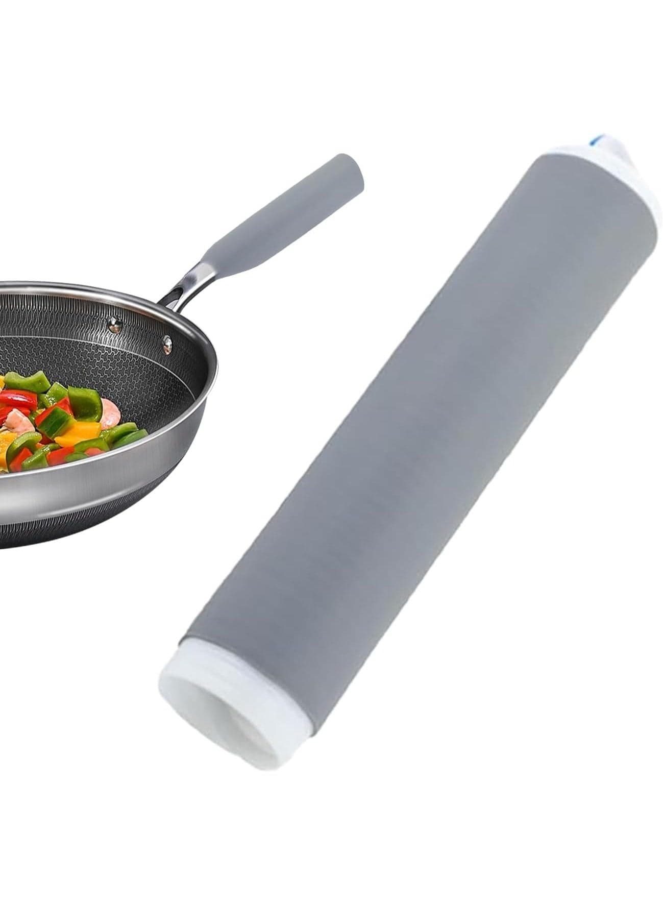 Pot Handle Heat Protector – Silicone Hot Skillet and Pan Cover, Non-Slip Heat Insulating Sleeve for Safe Cooking, Soft Comfortable Grip, Resistant to High Temperatures