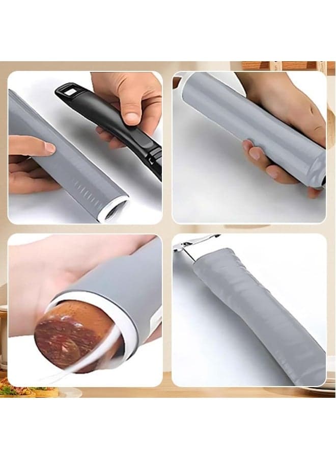 Pot Handle Heat Protector – Silicone Hot Skillet and Pan Cover, Non-Slip Heat Insulating Sleeve for Safe Cooking, Soft Comfortable Grip, Resistant to High Temperatures (7)