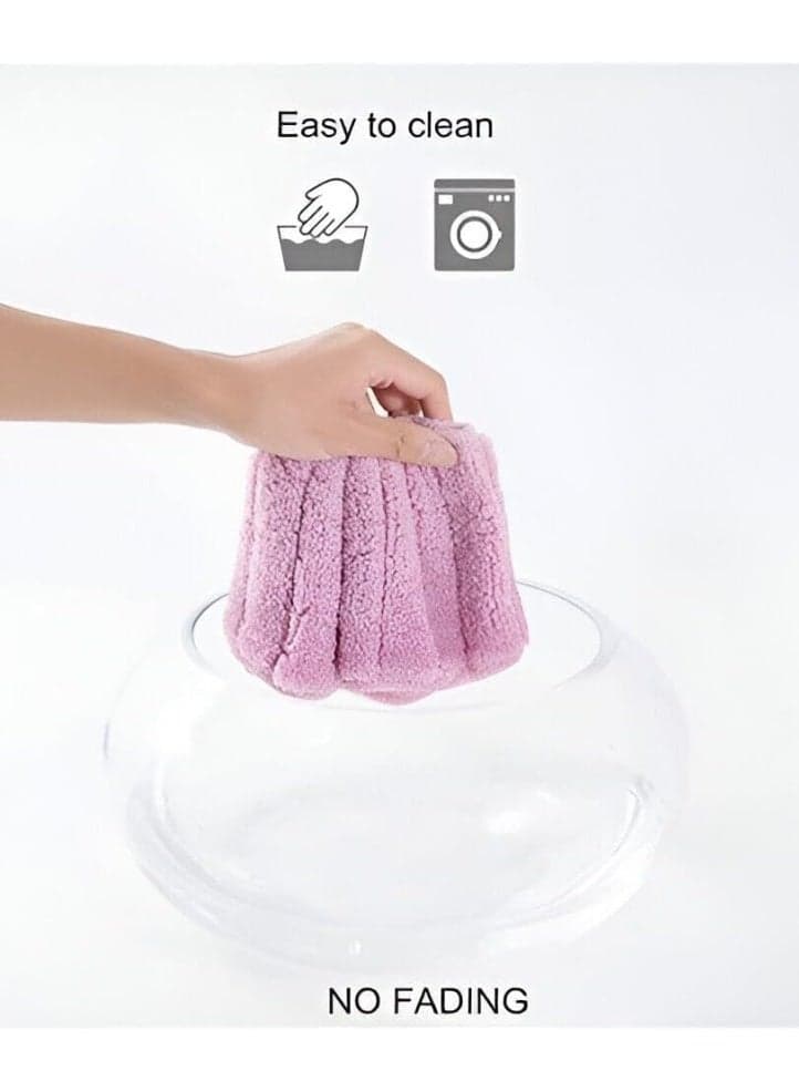 Plush Toilet Seat Cover – Strong Leather Base – Non-Slip Grip – Easy On and Off – Ideal for Home & Apartments-Random color Toilet Lid & Tank Covers (٦)
