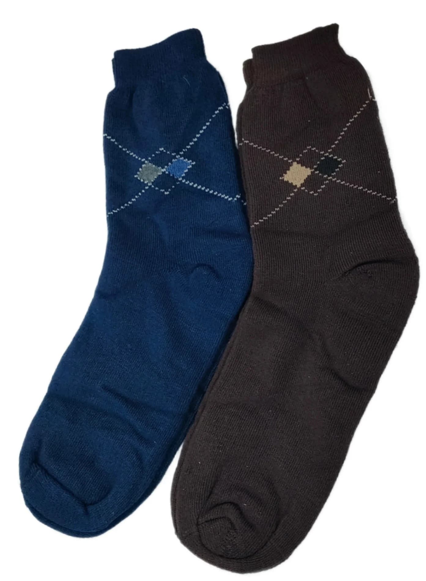 2 Pairs of socks, The warmest socks for cold feet: Heat up your winter adventure Men's Socks (2)