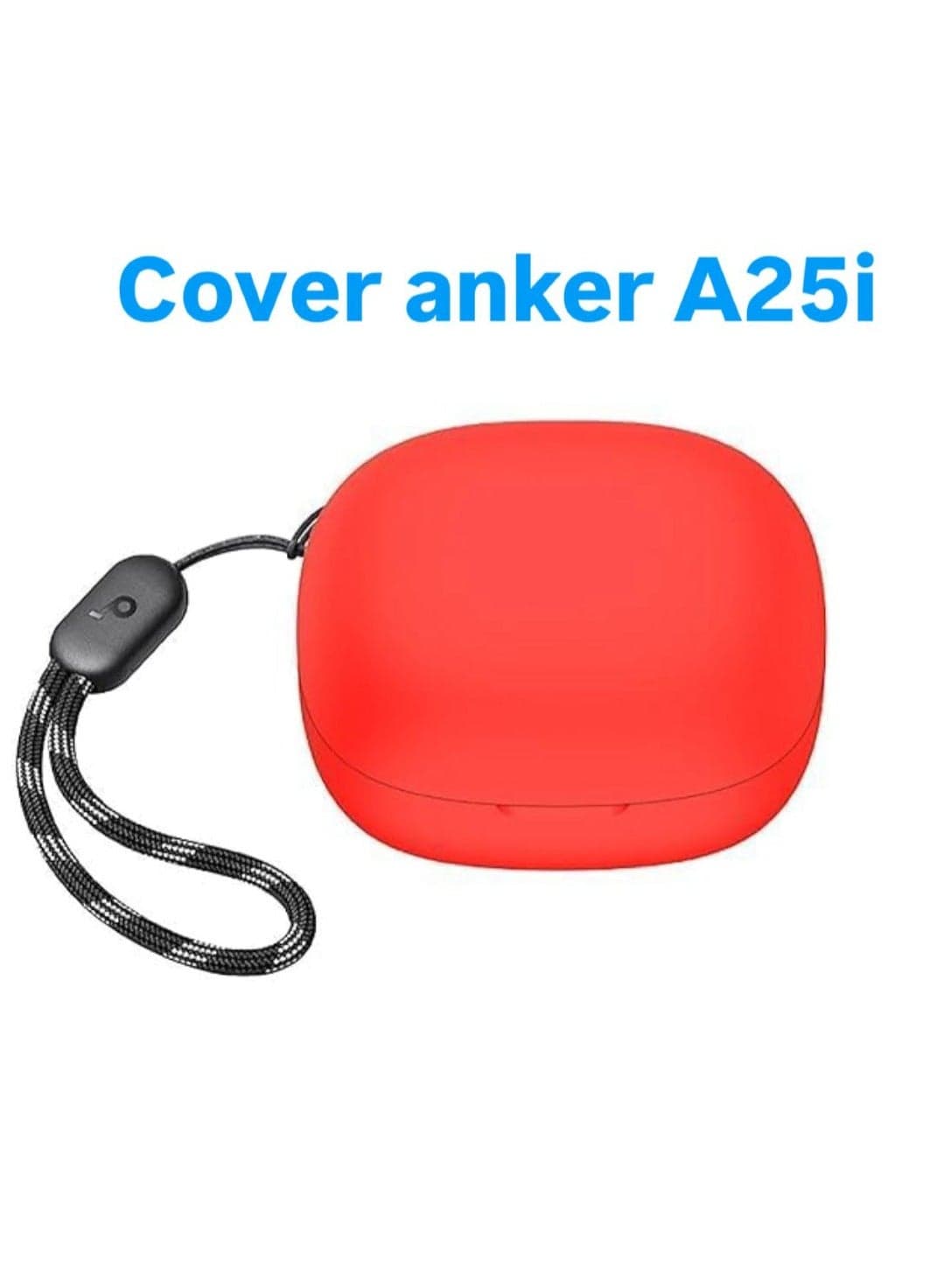 Anker A25i Silicone Case - red Headphone Cases