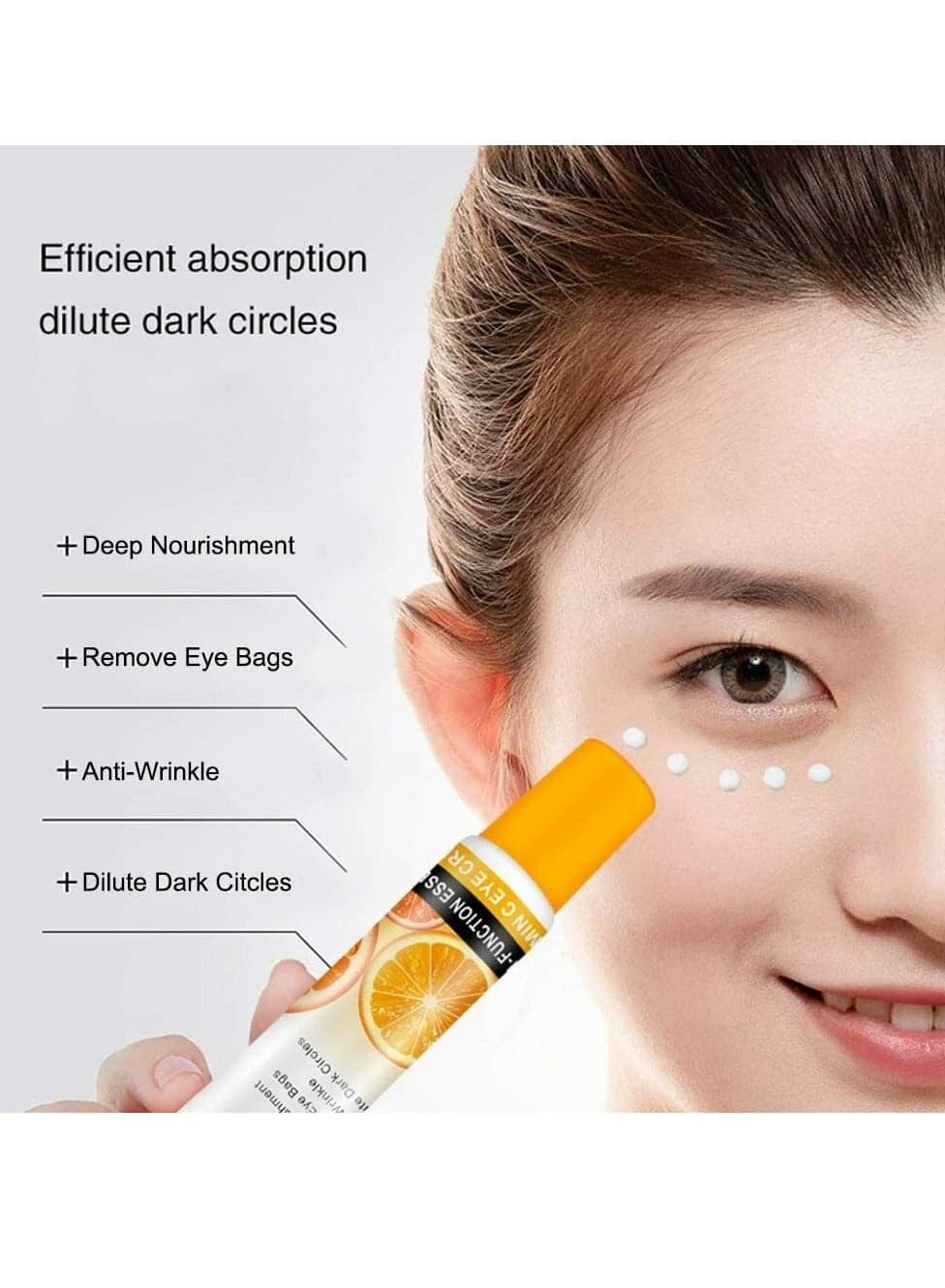 Whitening Eye Cream With Vitamin C & Hyaluronic Acid 25ml (5)