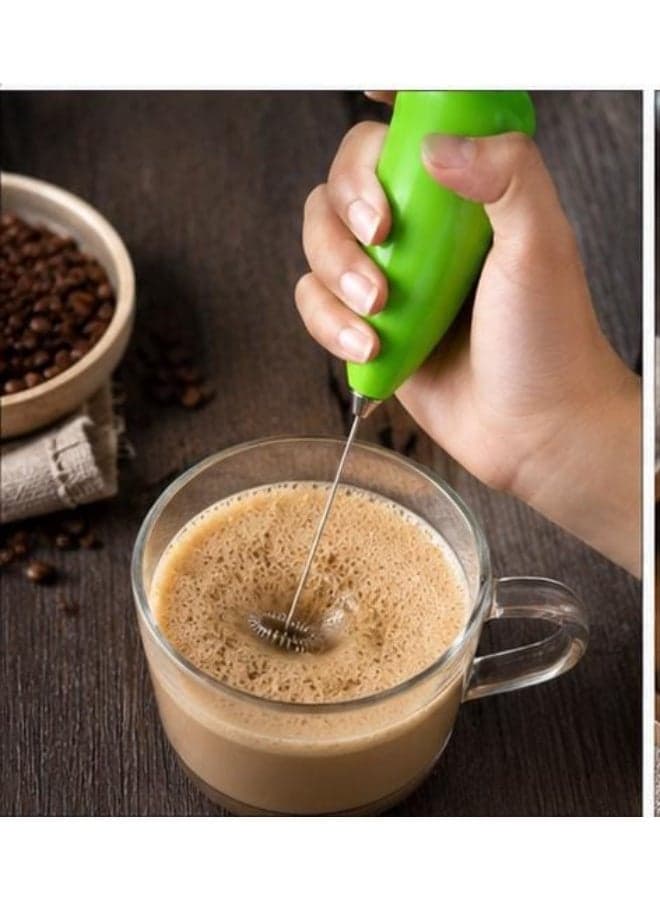 A handheld mixer for Nescafé, cappuccino, coffee, eggs, and milk Manual Hand Blenders (٥)