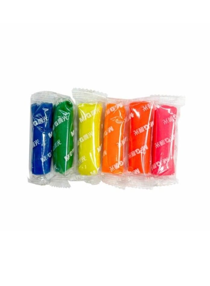 M&G Chenguang Sculpting Modeling clay - 6 colors - No:AKE040E3 Clay & Dough (2)