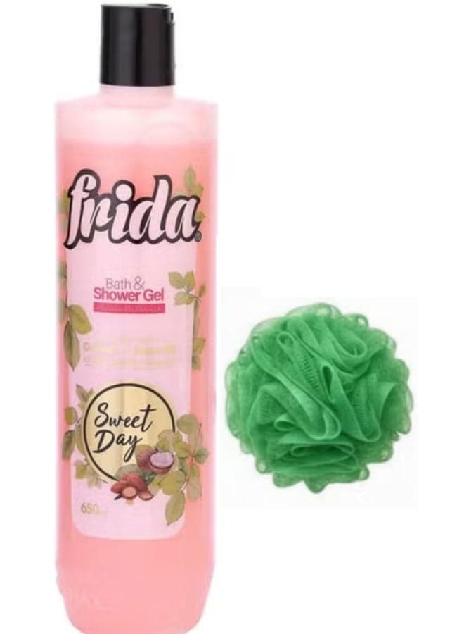 Frida Bath & Shower Gel Sweet Day 650 Ml + Lofa Multi Color (9)