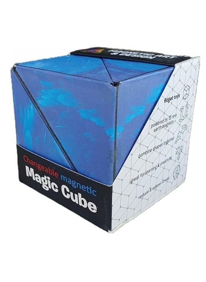 Magic Cube Shape Shifting Puzzle Toy with , 72 Transforming Shapes, 3D Fidget Mind Game – Multicolor Brain Teasers (5)