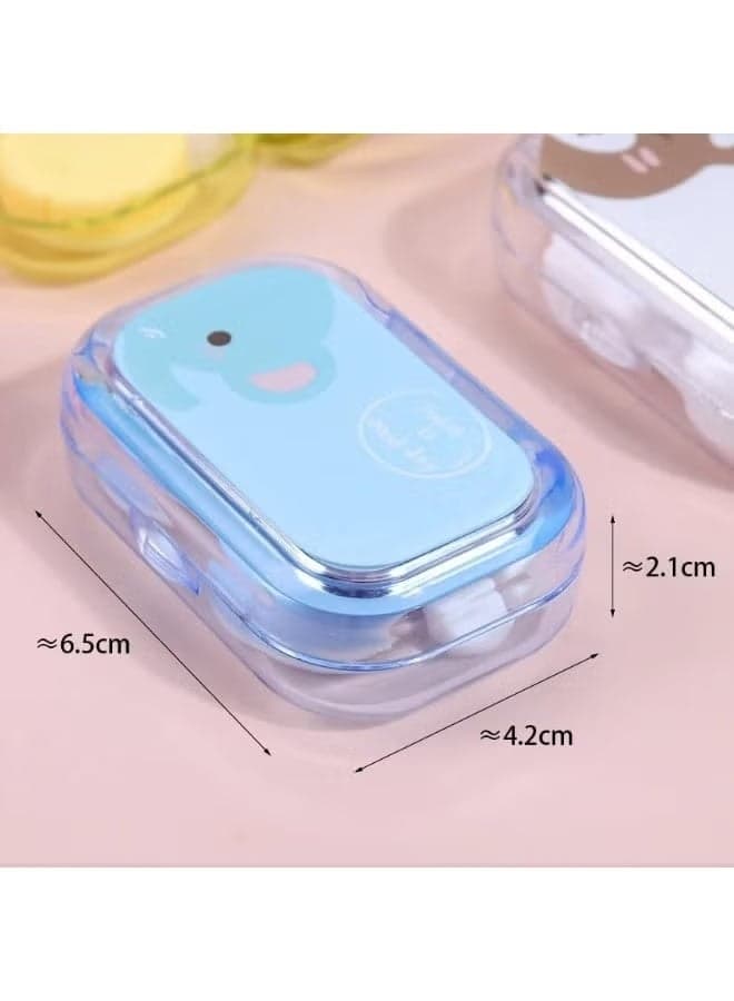 Easy-to-Carry Travel Contact Lens Case - Compact Design for Lens Protection and Hygiene Women's Contact Lens Cases (5)