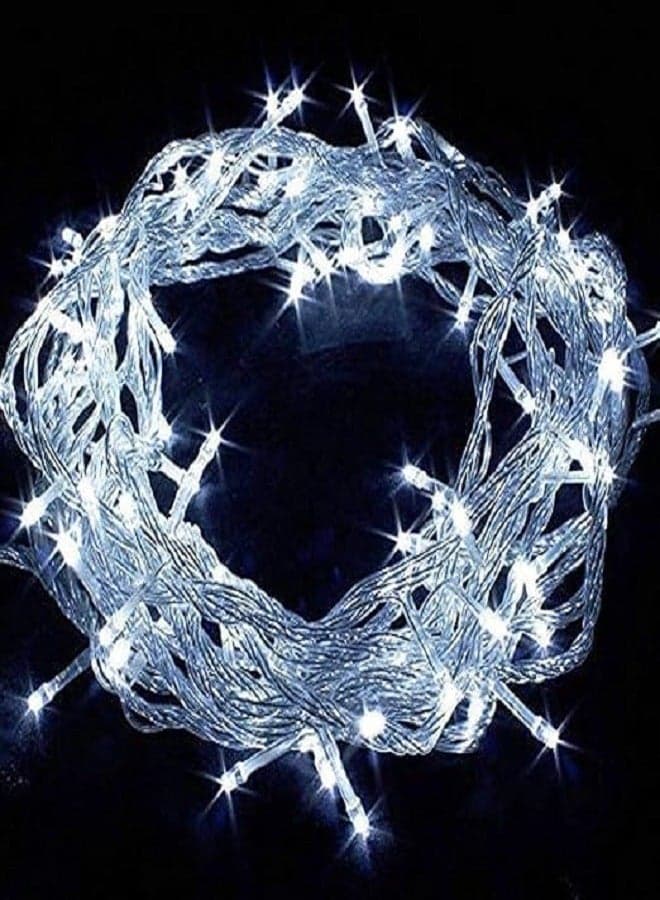 Christmas Lights Xmas Tree Lamps 10 Meters Party, Room Decor Decoration Led String Lights 100 LED Super, Bright White Light Bulbs