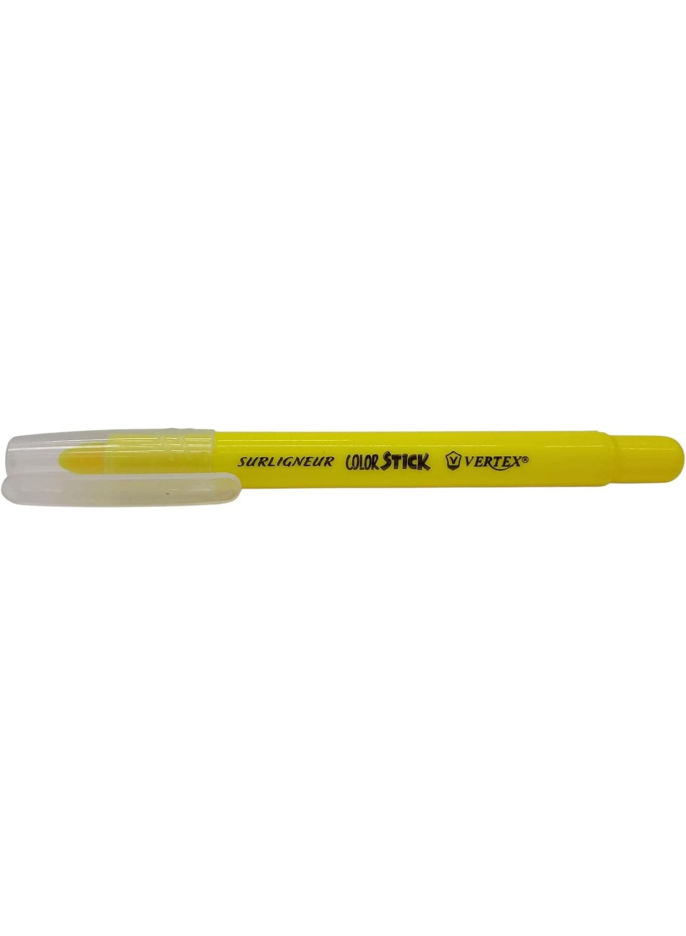 Vertex Wax Highlighter Pen - Yellow Stationery Highlighters
