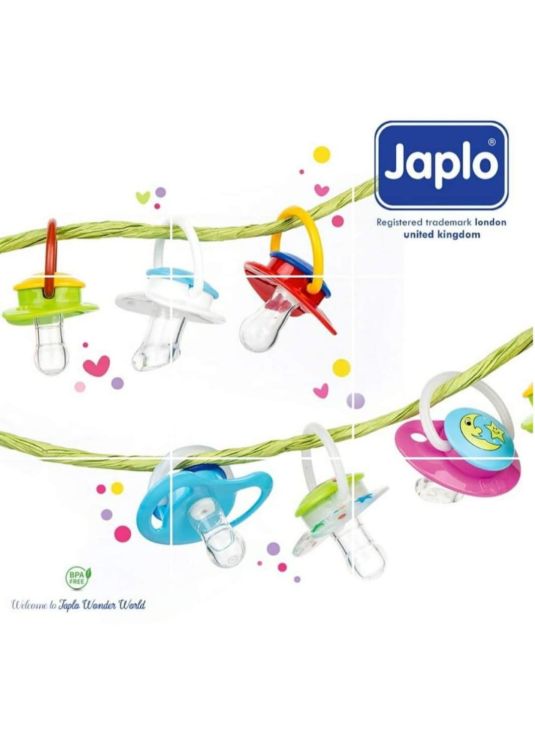Japlo Pro new born 0-3 M soother (Pacifier with cover & Glow In The Dark) (5)