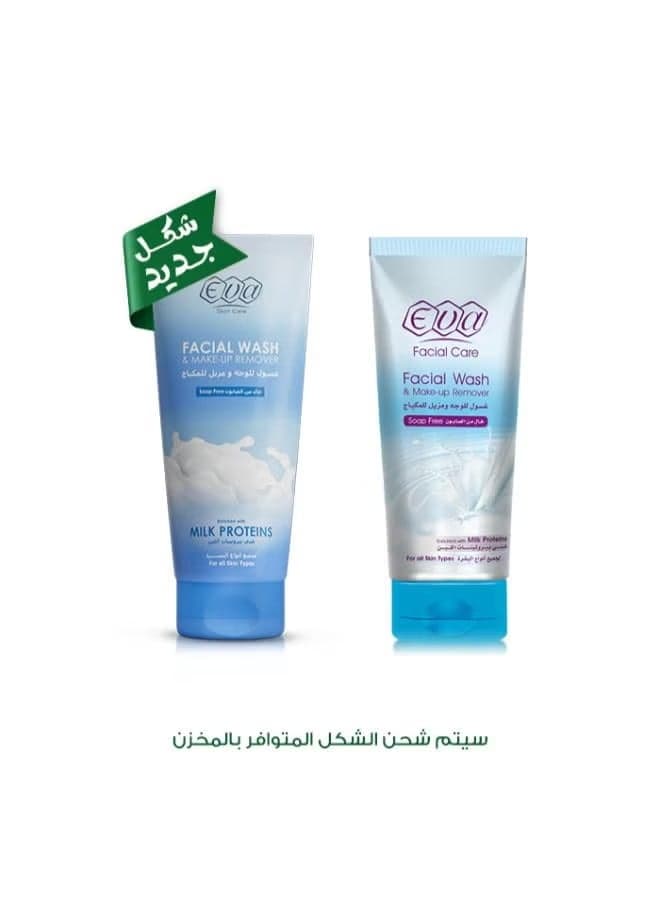 Eva Face Wash & Makeup Remover Milk Protein 150 ML