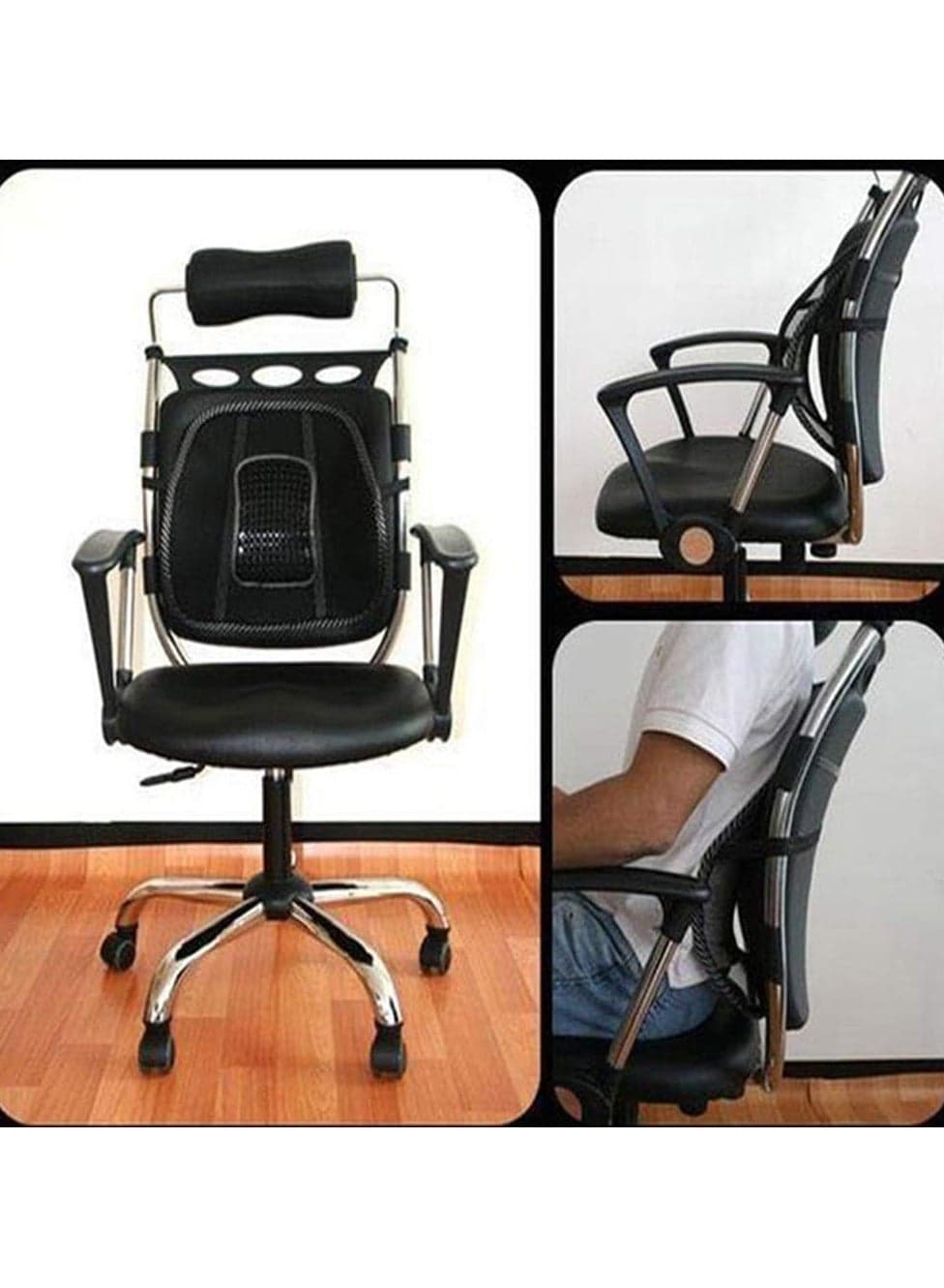 Cushion Lumbar Back Waist Brace Lumbar Cushion Seat Supports (5)