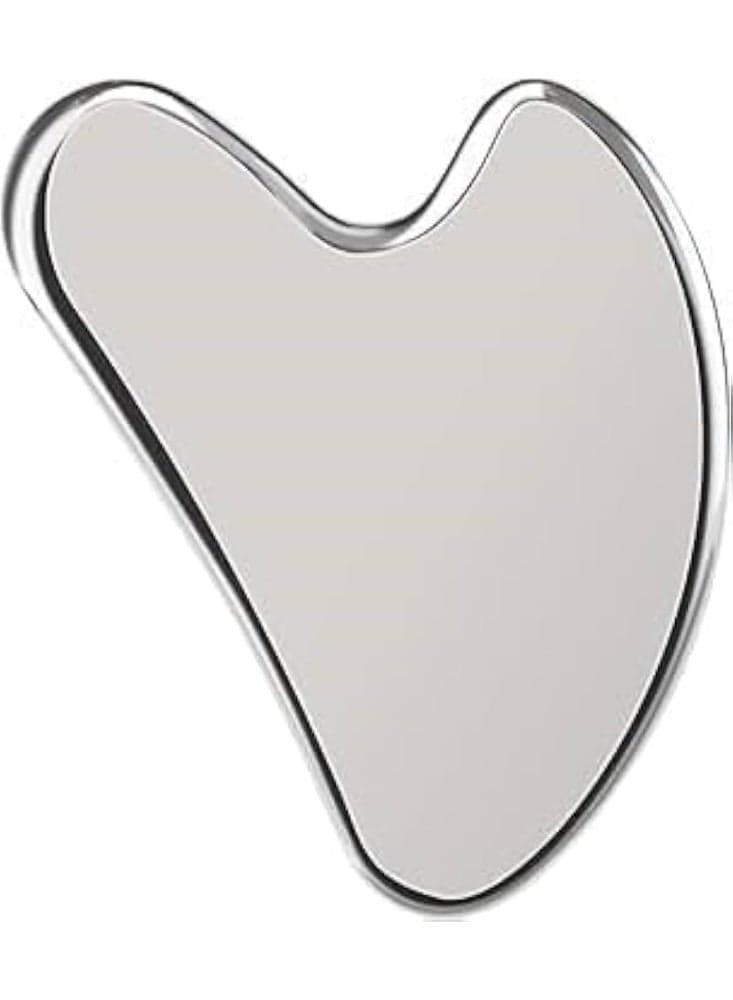 Stainless Steel Gua Sha Facial Massager Tool for Body, Face, Neck and Eyes Face Massagers & Rollers (٥)