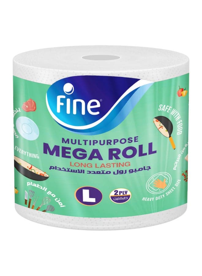 Kitchen Roll Mega Multipurpose - Large 2 Ply Cleaning Paper Towels