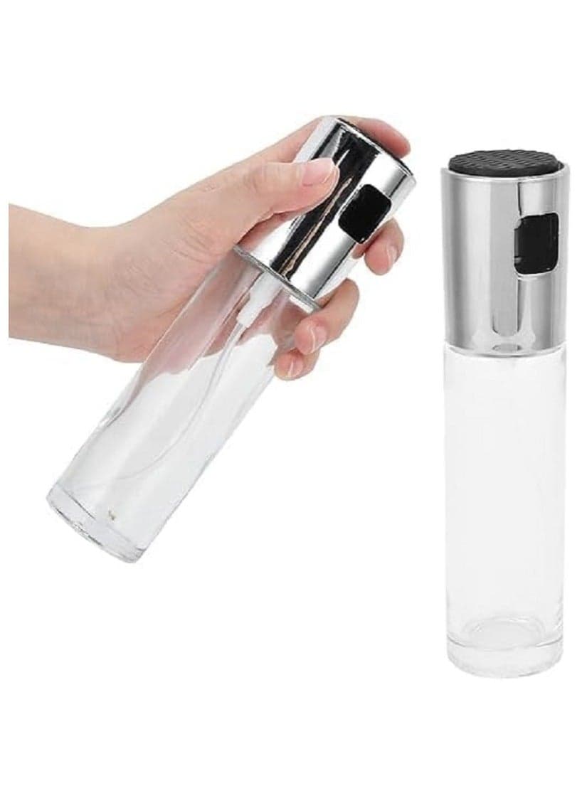 Oil Spray Bottle for Air Fryer, Vegetable Oil, and Vinegar - 100ml Olive Oil Sprayer Dispenser for Cooking - Multicolor (6)