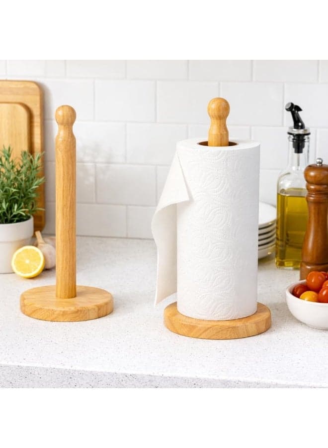 Generic Kitchen Paper Towel Holder, Wall Mounted Roll Holder and Organizer for Paper Towels, Aluminum Foil and Plastic Wrap, Space Saving Kitchen Storage Rack for Cabinet, Wall or Countertop (٣)