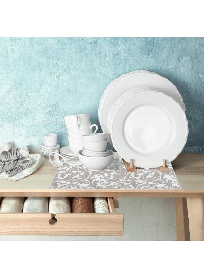 Kitchen Countertop Drying Mat Absorbent Pad for Plates Cups and Cookware Place Mats (١٠)