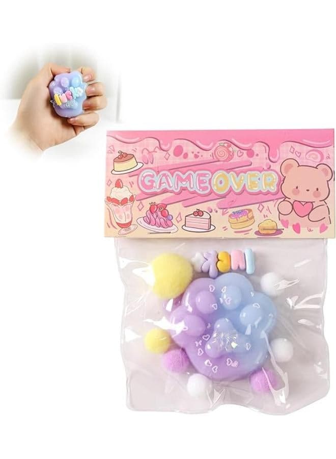 Taba Squishy Cat Paw Squeeze Toys,Sensory Fidget Toy for Your Best Mellow and Chill,Party Favors, Birthday Gift, Squishy Toys for Adults