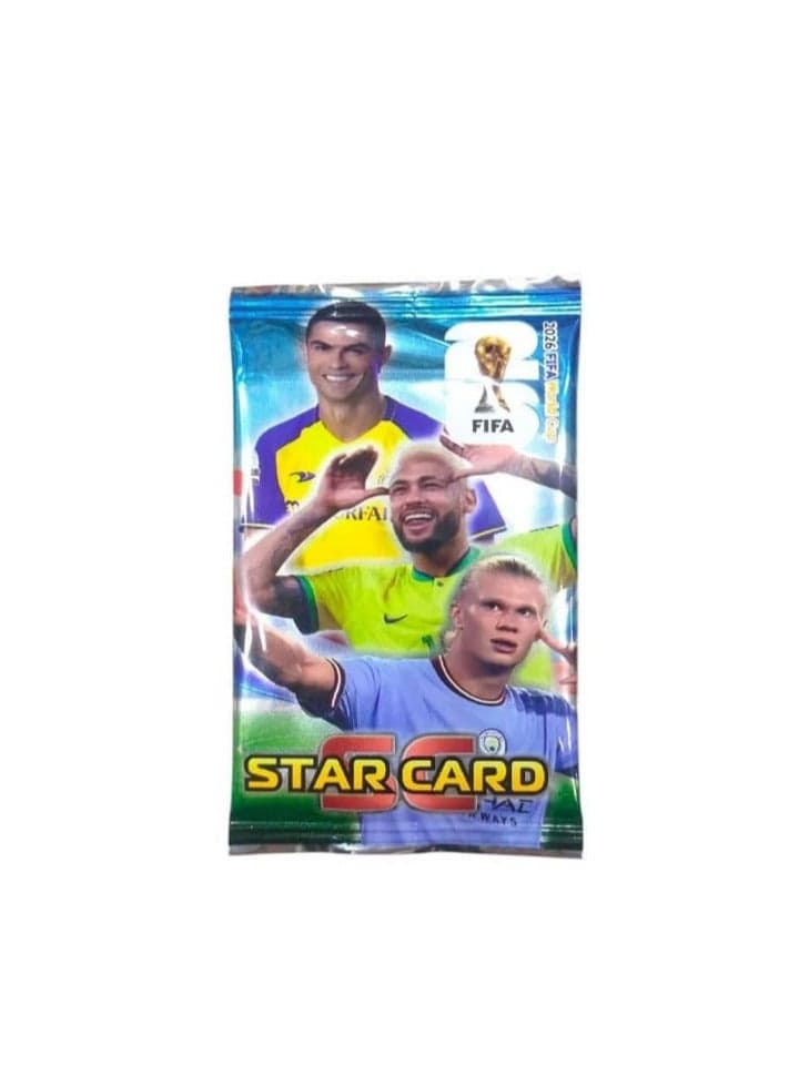Football Stars Card - 1 Piece of Unique Football Player Cards - Each Pack Contains 8 Different Cards to Create Unforgettable Moments Card Games