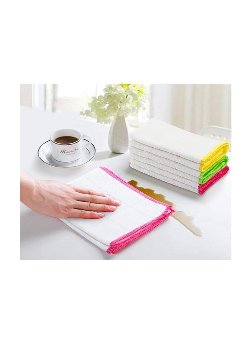 Dish Towels and Kitchen Towels – Multi-Colored Set of 5 Pieces Place Mats (3)
