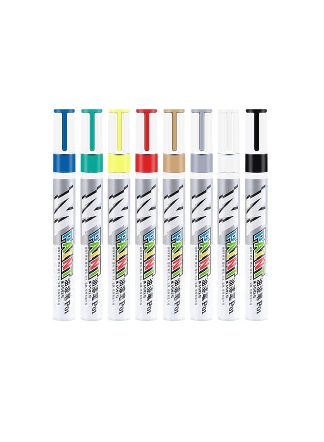 M&G Chenguang thin rod Paint Marker Pen Waterproof Oily - No:AOMY8503 - Red - 1pcs Permanent Markers (6)