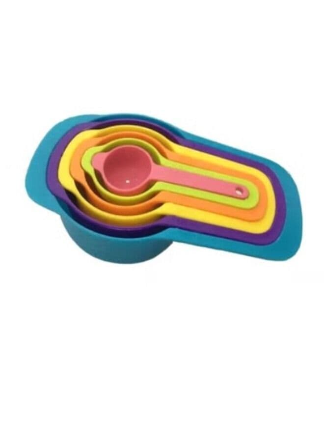6-Piece Stackable Measuring Cups and Spoons Set Measuring Tools & Scales