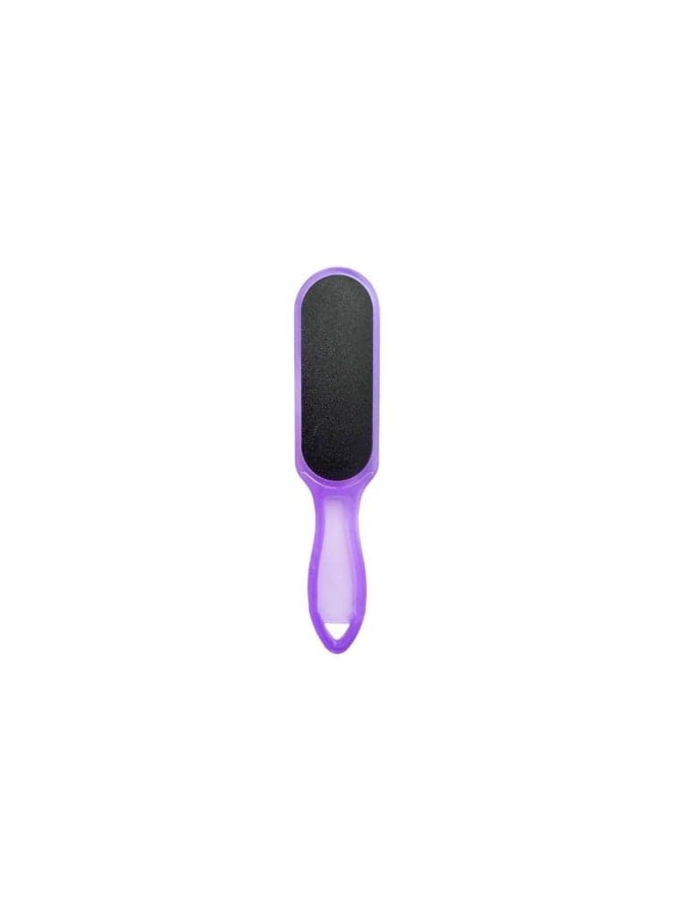 Double Sided Foot File Dead Skin Remover Foot Scraper Pedicure Tool with Plastic Handle Foot Creams & Lotions