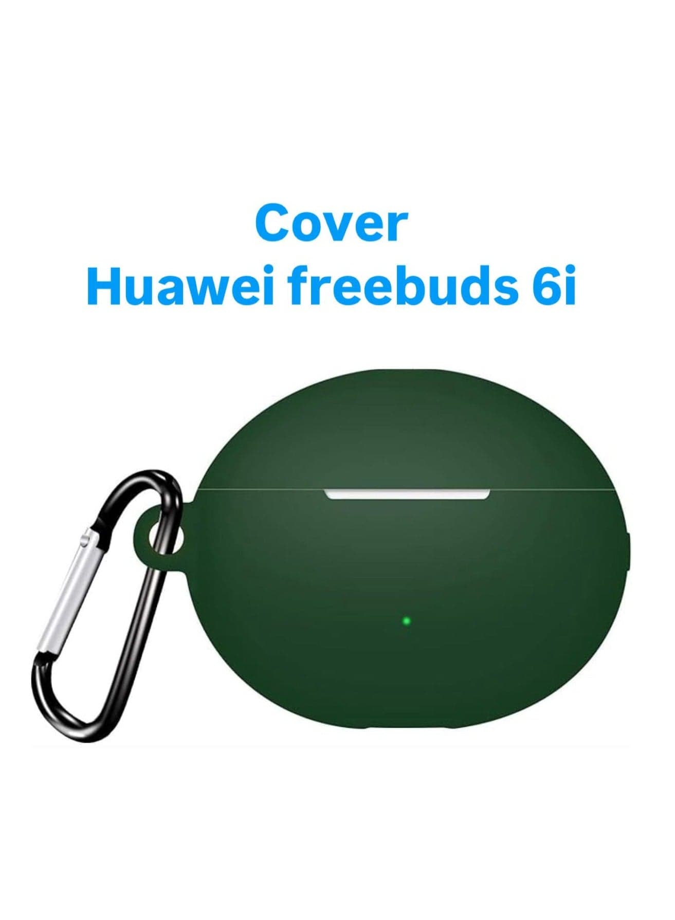 Silicone Case for Huawei FreeBuds 6i - dark green Headphone Cases