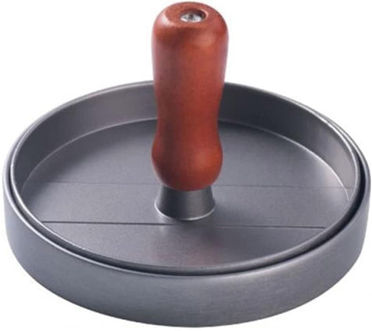 Stainless Steel Non Stick Burger Pattie Maker Press for Perfect Shaped Pattie...