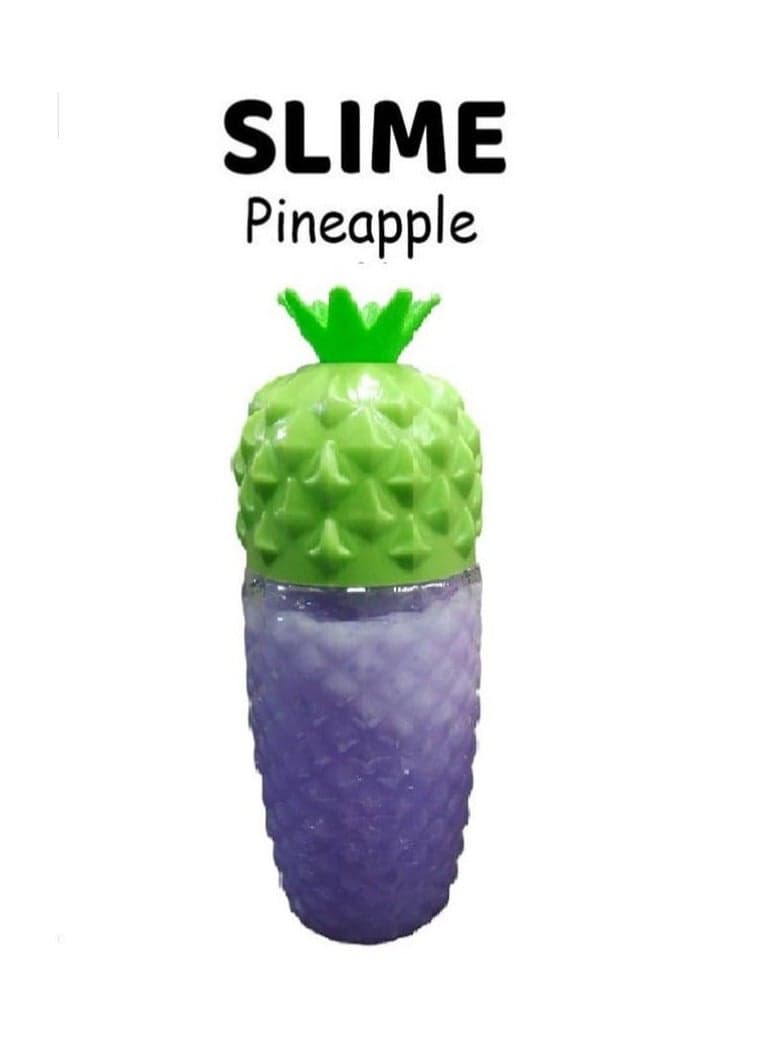 Shiny Crystal Clay Pineapple Toy - Purple Clay & Dough