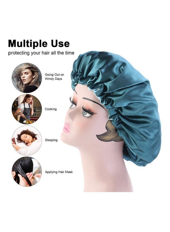 Double Sided Hair Cover Bonnet Multicolor Styling Accessories (3)