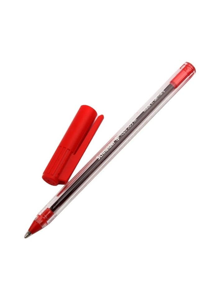 TOPS 505M Schneider red ballpoint pen, model