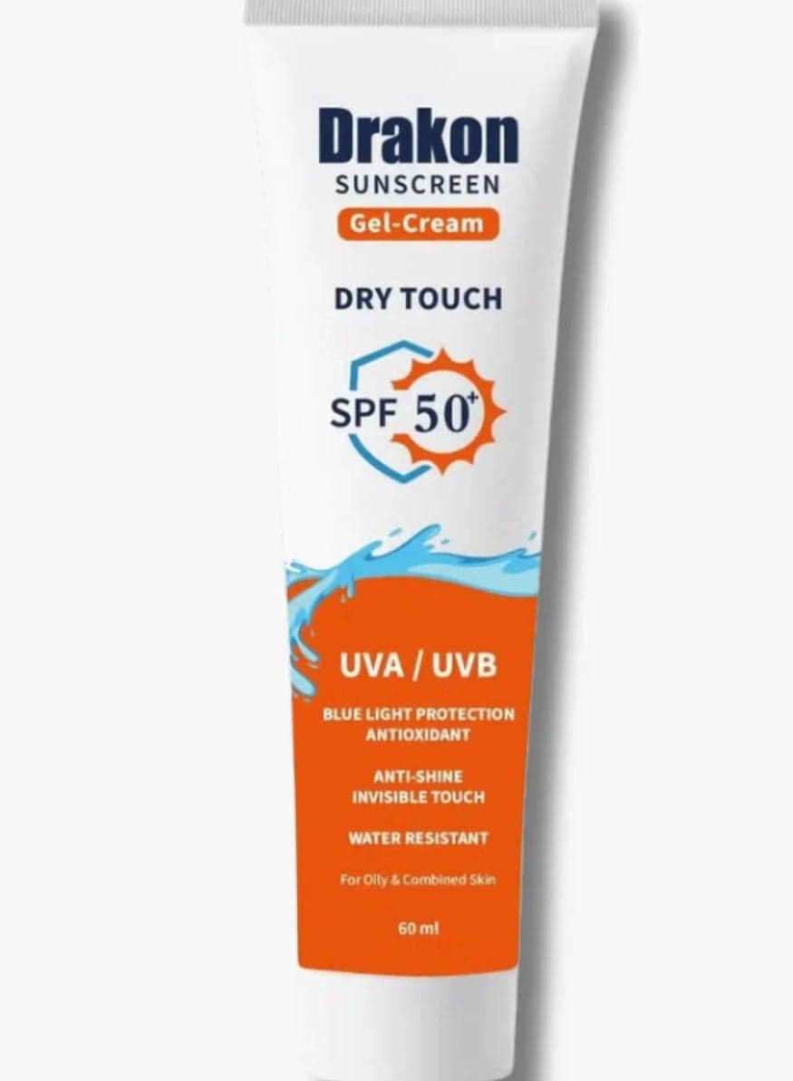 Drakon Sunscreen Gel Cream Dry Touch SpF 50
