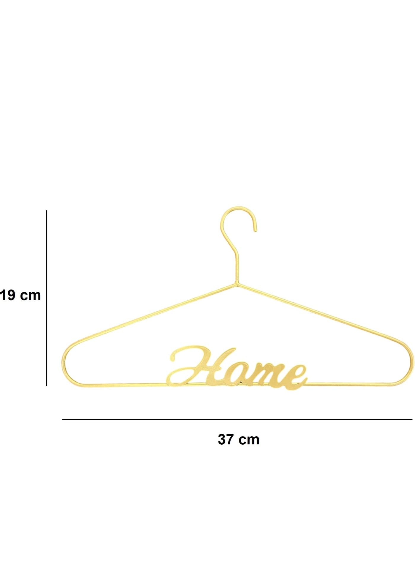 Stellar Golden Metal Hanger Heavy Duty Thin Compact Hanger for Wardrobe Shirts Coats Jackets Dress Strong Wire Space Saving Decorative Hangers (Home) Closet Clothes Hangers (٣)