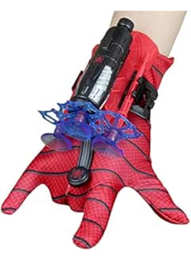 Asoucou Spider Role-Play Toy, Spider Web Shooters Toy, Hero Launcher Wrist Toy Set, Kids Superhero Spider Role-Play Toy Cosplay