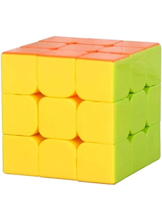 solid color cube Magic Rubic's Cube 3X3 Brain Teasers