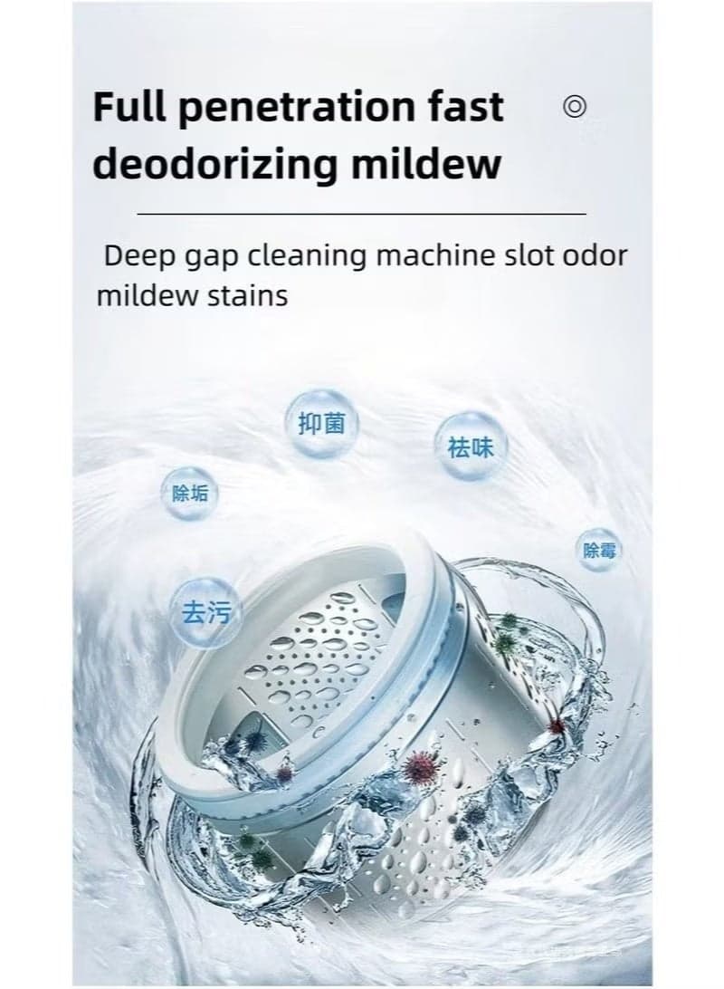 Washing Machine Cleaner Effervescent Tablets - 12 Count Descalers (٣)